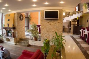Μια τηλεόραση ή/και κέντρο ψυχαγωγίας στο Pension Casa Sara