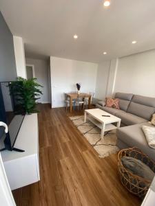 Posedenie v ubytovaní Apartamento Arousa Mar