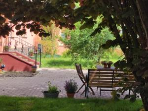 Zahrada ubytování Storchennest mit eigenem Hof, Spielwiese und Terrasse