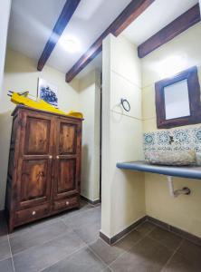 Koupelna v ubytování Casa El Retiro - Villa de Leyva