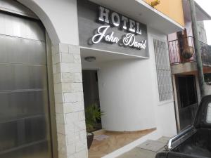Certifikát, hodnocení, plakát nebo jiný dokument vystavený v ubytování Hotel John David
