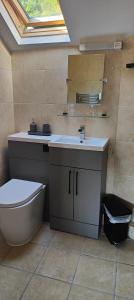 Ein Badezimmer in der Unterkunft Ystafell Gelert Room