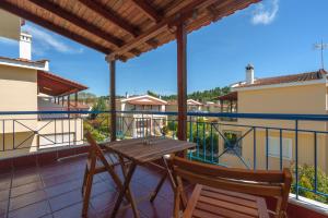 Balkón nebo terasa v ubytování hespéra Summer House