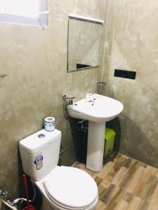 Koupelna v ubytování Senaya Villa