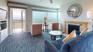 Istumisnurk majutusasutuses WorldMark Seaside by BookTimeShares