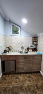 Kuchyň nebo kuchyňský kout v ubytování Guesthouse kalakala