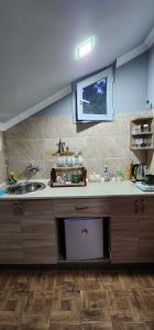 Kuchyň nebo kuchyňský kout v ubytování Guesthouse kalakala