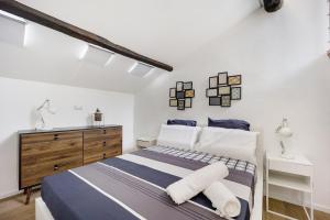 Postel nebo postele na pokoji v ubytování Dolce Soggiorno - Soldano