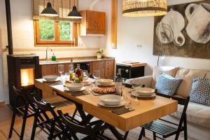 Posedenie v ubytovaní Abadía de Montenartró Apartamentos