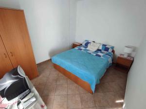 Postel nebo postele na pokoji v ubytování Apartment in Pridraga/Zadar Riviera 7998