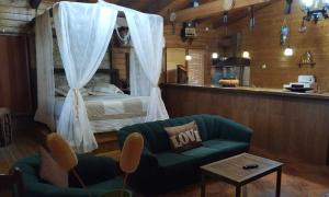 Posedenie v ubytovaní Casas de Madera Los Molinos