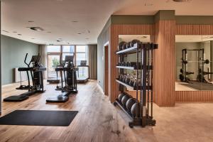 Fitness centrum a/nebo fitness zařízení v ubytování Falkensteiner Hotel Bad Leonfelden Superior