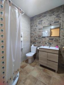 Kúpeľňa v ubytovaní Casas de Madera Los Molinos