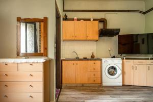 A kitchen or kitchenette at Vangelis studio 2