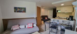 Kuchyň nebo kuchyňský kout v ubytování Apartamentos Grifo Vacances Grizzly