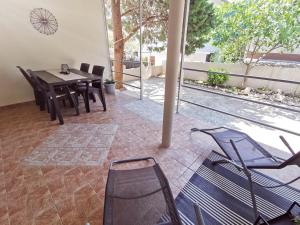 Balkón alebo terasa v ubytovaní Apartment Helena Rovanjska