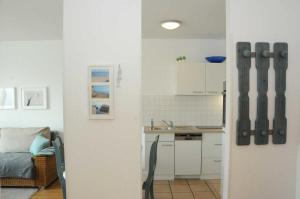 Kuchyň nebo kuchyňský kout v ubytování Villa Karola Ferienwohnung 45403