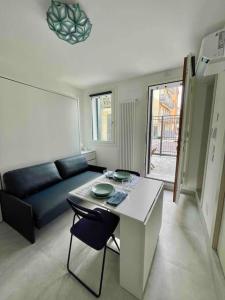 Χώρος καθιστικού στο Le Vele Luxury Mini Apartment