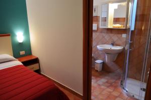 Kúpeľňa v ubytovaní L'Infinito Agriturismo - Rooms & Breakfast