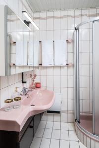 Koupelna v ubytování Ferienwohnung Wörthersee - by 24 Holiday