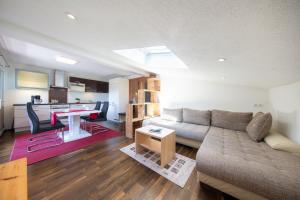 Kuchyň nebo kuchyňský kout v ubytování Haus Alpenstern