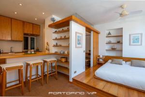 Kuchyň nebo kuchyňský kout v ubytování Giada by PortofinoVip