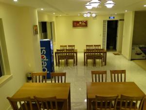 Posezení v ubytování Hoa Vinh Hotel