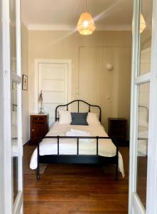 Een bed of bedden in een kamer bij Casa Azul