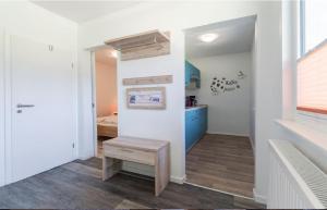 Ένα ή περισσότερα κρεβάτια σε δωμάτιο στο F-1108 Häuser Prosnitz Haus13 Terrasse, Gartennutzung