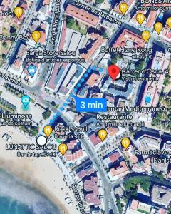 Nespecifikovaný výhled na destinaci Salou nebo výhled na město při pohledu z apartmánu
