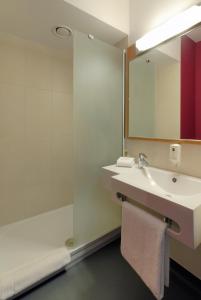 Koupelna v ubytování B&B Hotel Prague City
