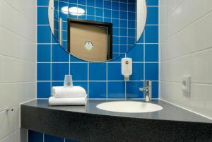Koupelna v ubytování B&B Hotel Paderborn