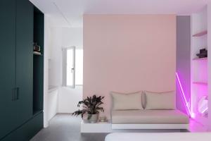 O zonă de relaxare la Neo Suites