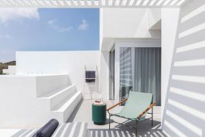 Un balcon sau o terasă la Neo Suites