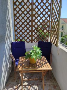 Balkón alebo terasa v ubytovaní Apartman Antea Hvar