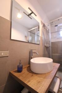 Koupelna v ubytování The White house