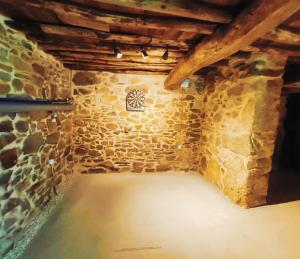 Posteľ alebo postele v izbe v ubytovaní Casa de Ribeira Sacra