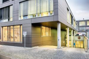 Das Gebäude in dem sich das Hotel befindet