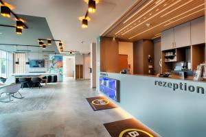 Vstupní hala nebo recepce v ubytování B&B Hotel Stuttgart-Neckarhafen