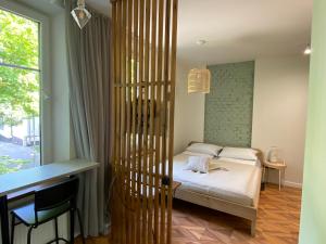 Kép Cozy and bright Šaulių studio in Klaipeda szállásáról Klaipėdában a galériában