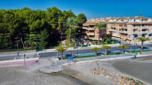 Bygningen som lejligheden ligger i