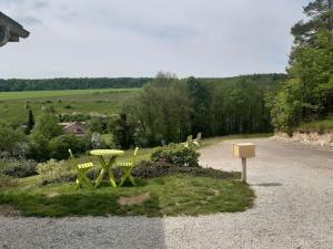 Loodusmaastik of the country house lähedal