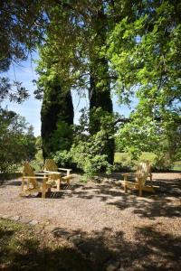 Zahrada ubytování Domaine de Matourne