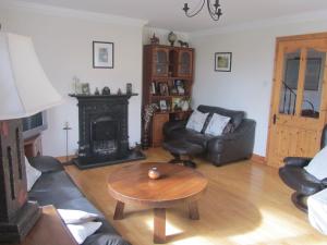 Χώρος καθιστικού στο Suantrai Accommodation