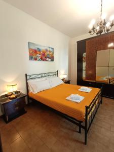 Ένα ή περισσότερα κρεβάτια σε δωμάτιο στο Riva Bianca Castle Holiday Home