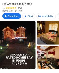 Foto dalla galleria di His Grace Holiday Home - Nr to Malpe Beach a Udupi