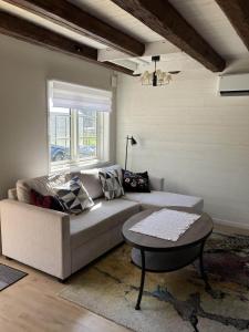 Prostor za sedenje u objektu Svanen B&B