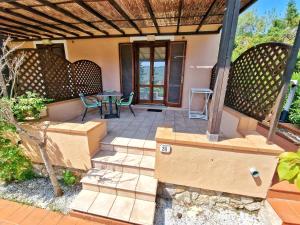 A balcony or terrace at Al Barcoco