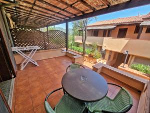 A balcony or terrace at Al Barcoco