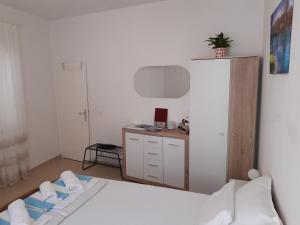 Studio apartman TEDY客房内的一张或多张床位